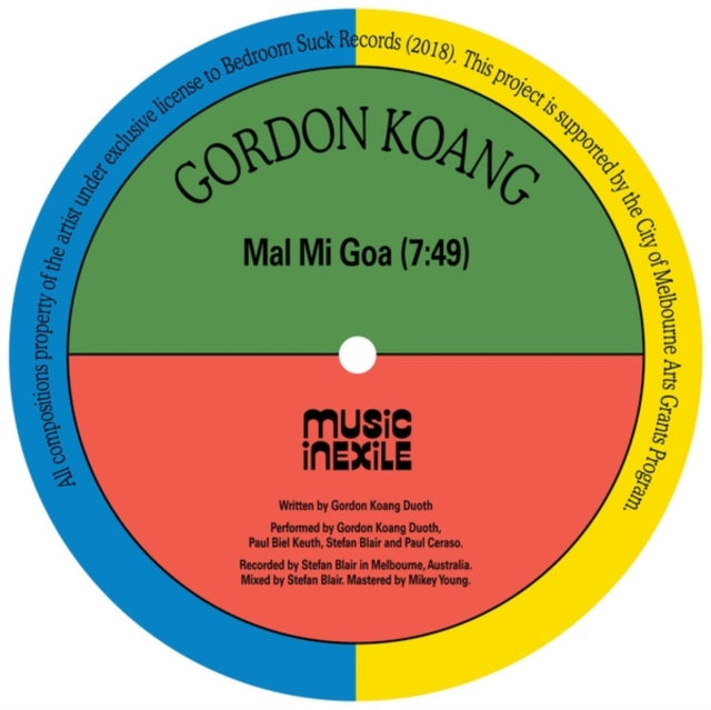 KOANG, GORDON | MAL MI GOA/SALAAM | 12IN VINYL