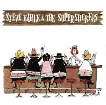 EARLE, STEVE & THE SUPERSUCKERS | STEVE EARLE & THE SUPERSUCKERS | VINYL RECORD (LP)