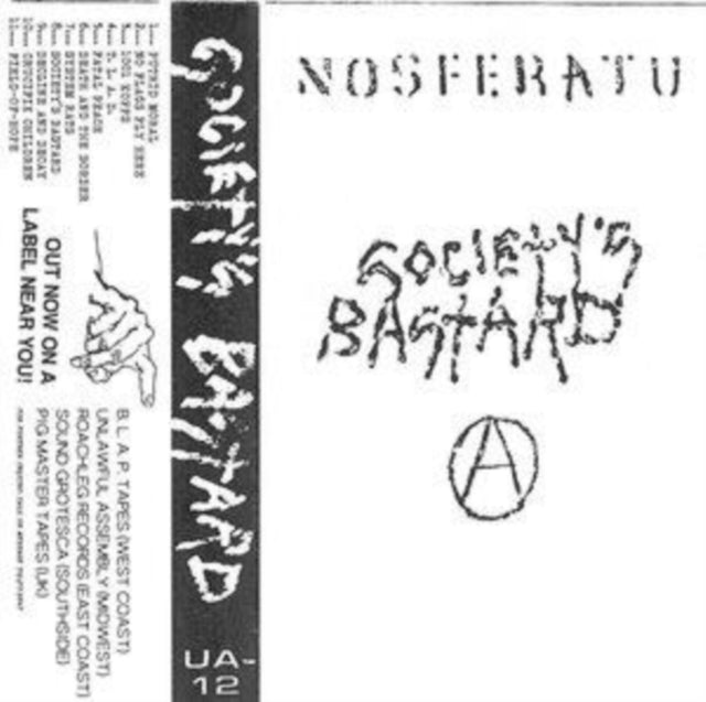 NOSFERATU | SOCIETY'S BASTARD | VINYL RECORD (LP)