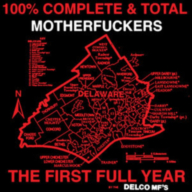 DELCO MF'S | 100% COMPLETE & TOTAL MOTHERFUCKERS | VINYL RECORD (LP)