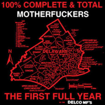 DELCO MF'S | 100% COMPLETE & TOTAL MOTHERFUCKERS | VINYL RECORD (LP)