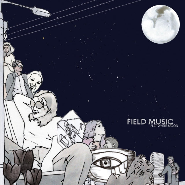 FIELD MUSIC | FLAT WHITE MOON | VINYL RECORD (LP)