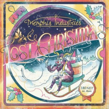 VARIOUS ARTISTS | LOST CHRISTMAS: A FESTIVE MEMPHIS INDUSTRIES SELECTION BOX (RED, GREEN, & GOLD VINYL) | VINYL RECORD (LP)