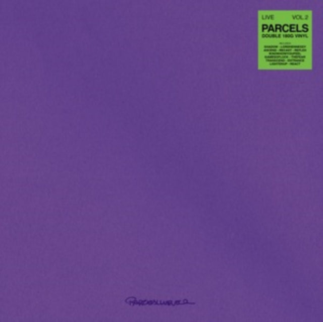 PARCELS | LIVE VOL. 2 (2LP) | VINYL RECORD (LP)