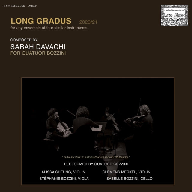 DAVACHI,  SARAH | LONG GRADUS (2LP) | VINYL RECORD (LP)
