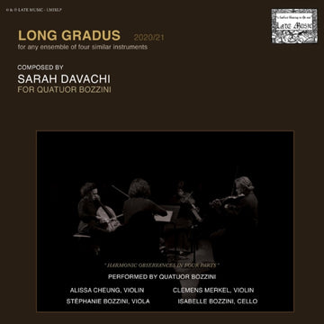 DAVACHI,  SARAH | LONG GRADUS (2LP) | VINYL RECORD (LP)