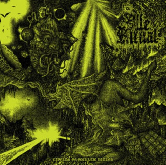 VILE RITUAL | CAVERNS OF OCCULTIC HATRED | VINYL RECORD (LP)