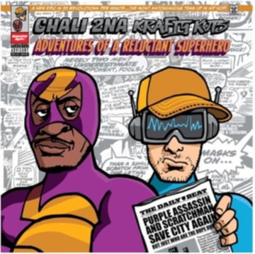 ADVENTURES OF A RELUCTANT SUPERHERO (YELLOW VINYL) | VINYL RECORD (LP)