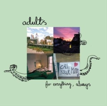 ADULTS | FOR EVERYTHING, ALWAYS (PINK VINYL) | VINYL RECORD (LP)