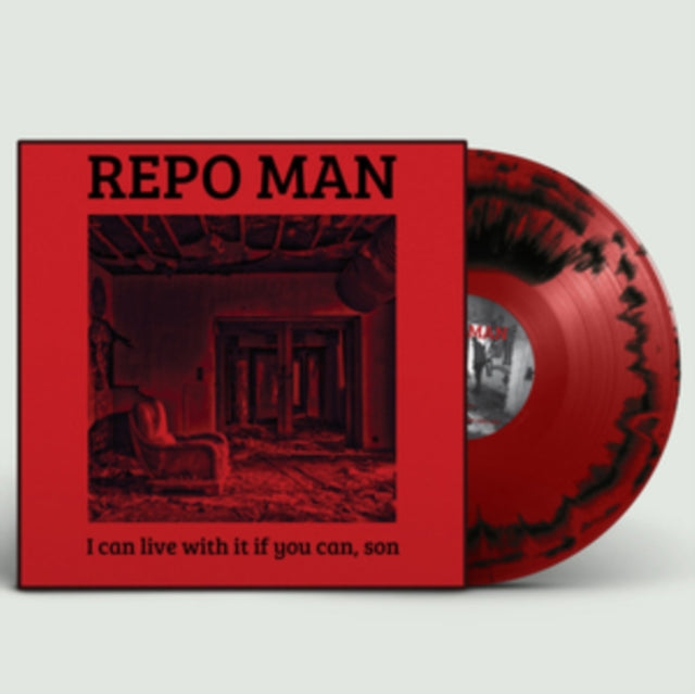 REPO MAN | I CAN LIVE WITH IT IF YOU CAN, SON (RED & BLACK COLOURED VINYL) | VINYL RECORD (LP)