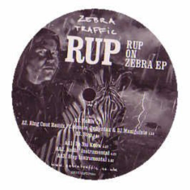 RUP | RUP ON ZEBRA EP | 12IN VINYL