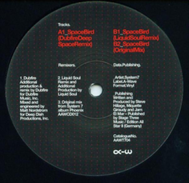 SYSTEM 7 | SPACE BIRD DUBFIRE AND | VINYL RECORD (LP)
