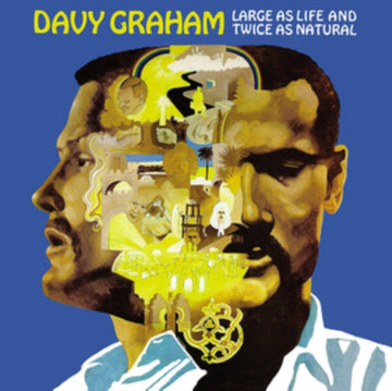 GRAHAM, DAVY | LARGE AS LIFE AND TWICE AS NATURAL | VINYL RECORD (LP)