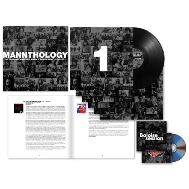 MANFRED MANN'S EARTH BAND | MANNTHOLOGY (6LP/2DVD/BOOK/SLIPMAT) | VINYL RECORD (LP)