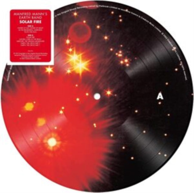 MANFRED MANN'S EARTH BAND | SOLAR FIRE (PICTURE DISC) | VINYL RECORD (LP)