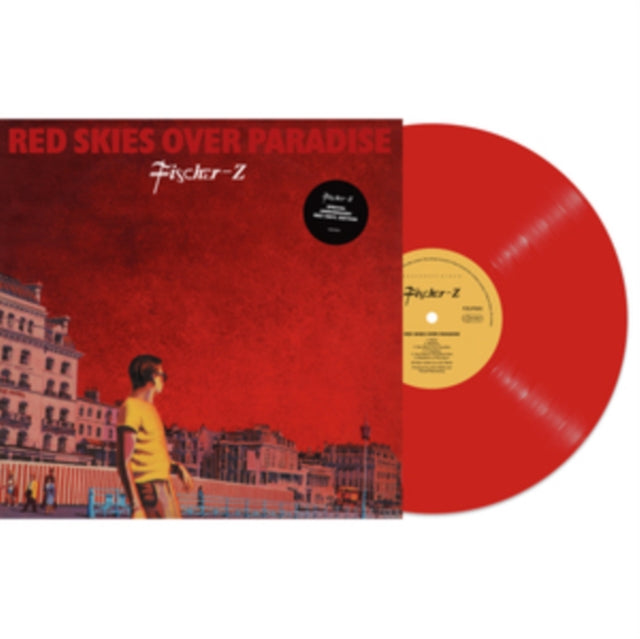 FISCHER-Z | RED SKIES OVER PARADISE (RED VINYL) | VINYL RECORD (LP)