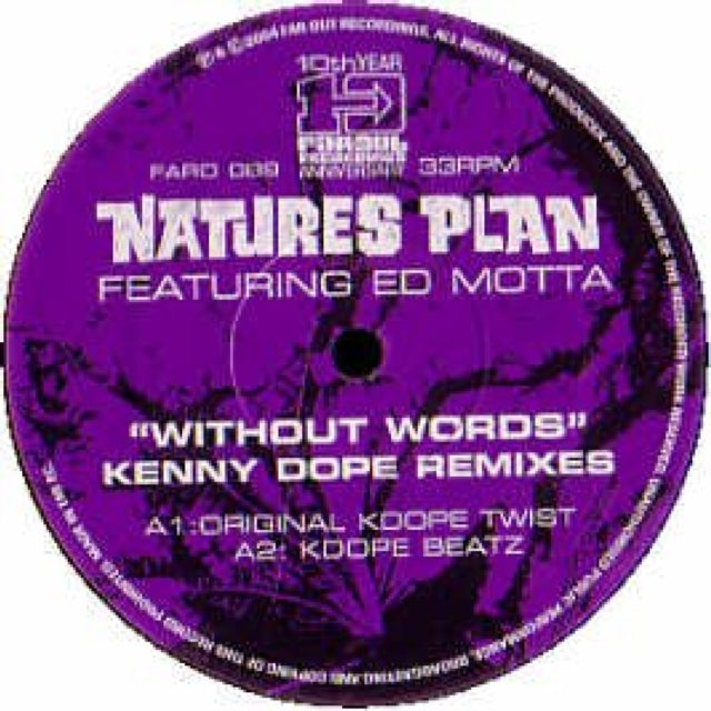 NATURES PLAN | WITHOUT WORDS DOPE MIX | 12IN VINYL