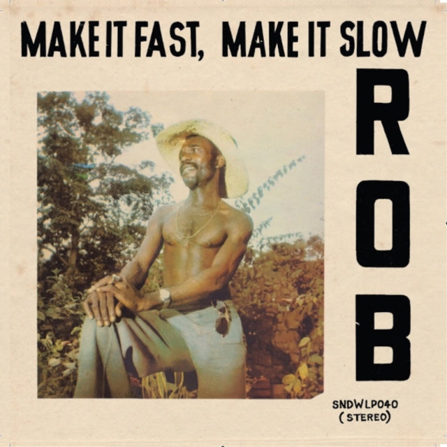 ROB | MAKE IT FAST, MAKE IT SLOW | VINYL RECORD (LP)