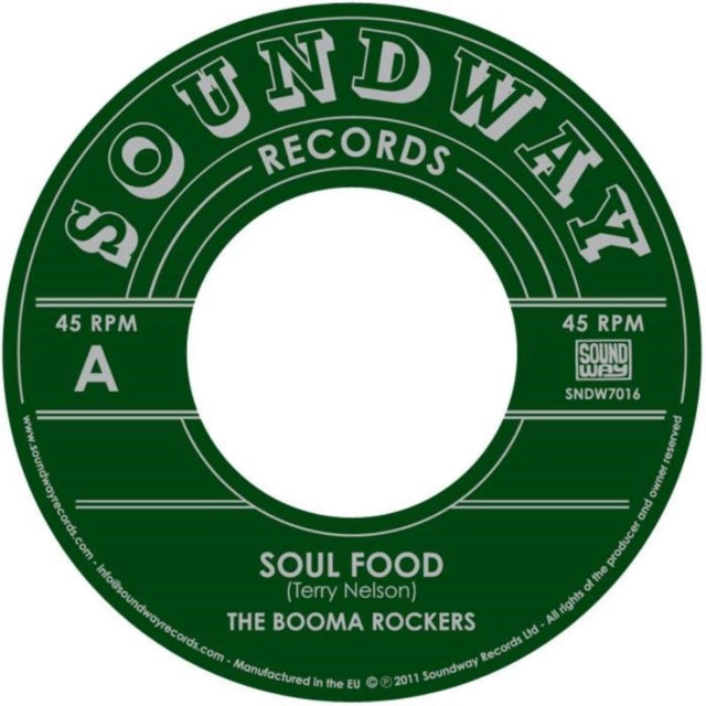 BOOMA ROCKERS | SOUL FOOD/BOOMA WOMAN | 7IN VINYL