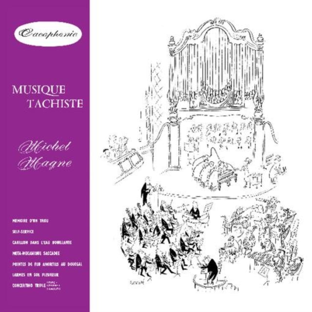MAGNE, MICHAEL | MUSIQUE TACHISTE | VINYL RECORD (LP)