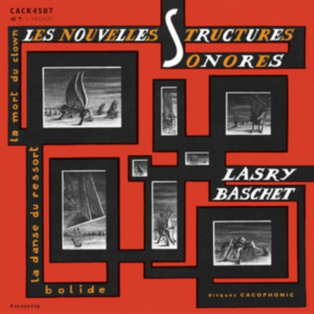 LASRY-BASCHET | LES NOUVELLES STRUCTURES SONORES | 7IN VINYL