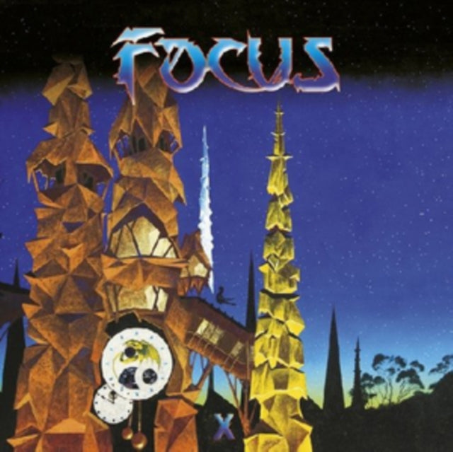 FOCUS | X (180G / BLUE VINYL GATEFOLD) | VINYL RECORD (LP)