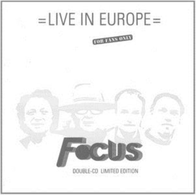 FOCUS | LIVE IN EUROPE (2CD LIMITED EDITION) | CD