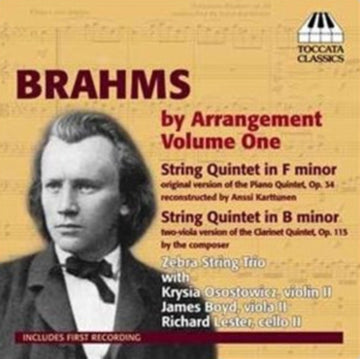 BRAHMS | V 1: BRAHMS BY ARRANGEMENT: ST | CD