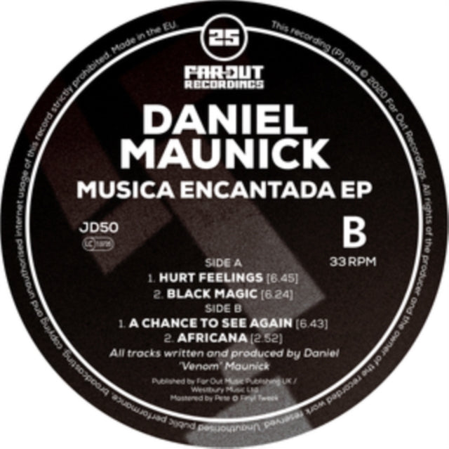 MAUNICK, DANIEL | MUSICA ENCANTADA EP | 12IN VINYL
