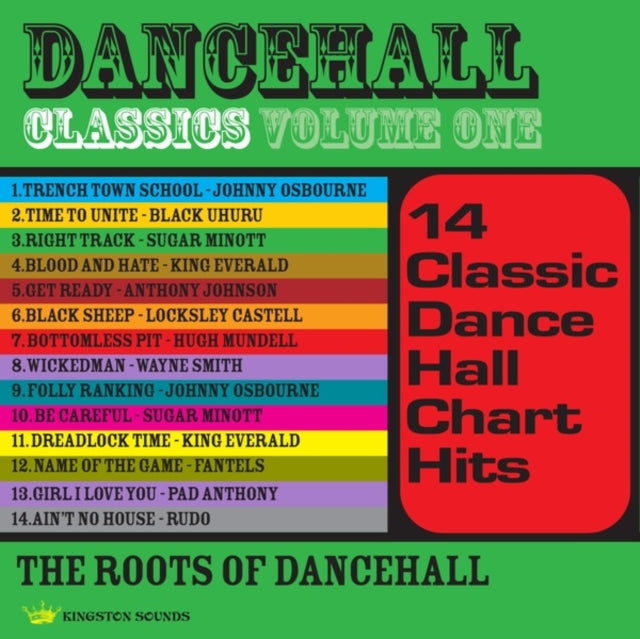 VARIOUS ARTISTS | DANCEHALL CLASSICS VOL.1 | VINYL RECORD (LP)
