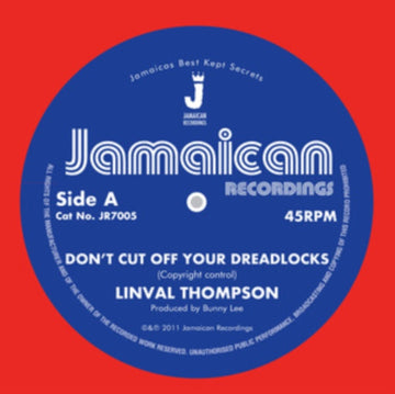 THOMPSON, LINVAL | DONT CUT OF YOUR DREADLOCKS | 12IN VINYL
