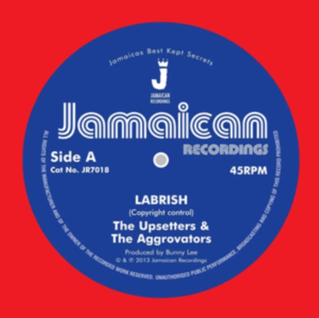 UPSETTERS & THE AGGROVATORS; CORNELL CAMPBELL | LABRISH/POWER PRESSURE | 7IN VINYL