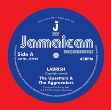 UPSETTERS & THE AGGROVATORS; CORNELL CAMPBELL | LABRISH/POWER PRESSURE | 7IN VINYL