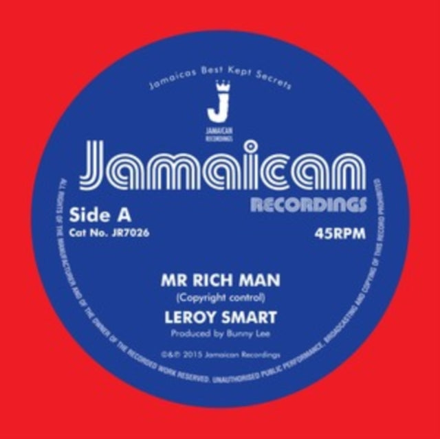SMART, LEROY | MR RICH MAN | 7IN VINYL