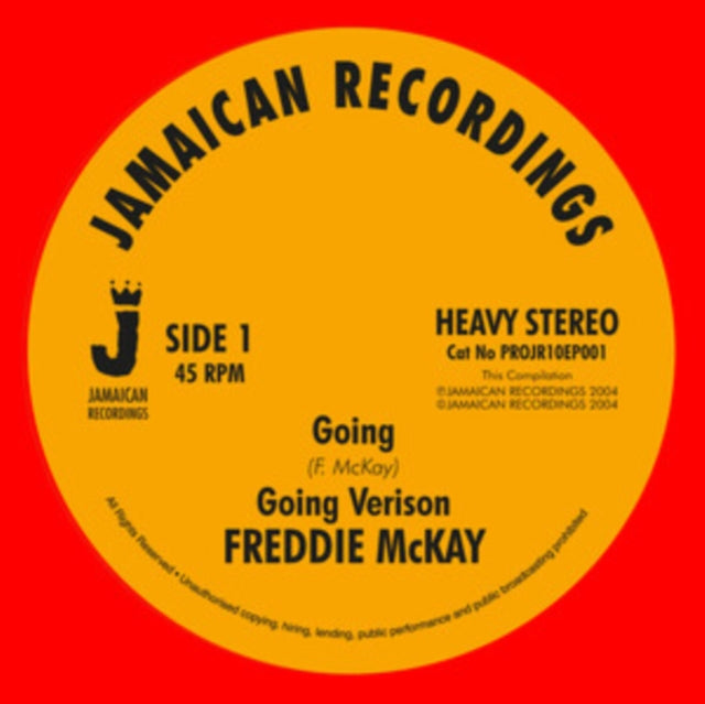 MCKAY, FREDDIE; RONNIE DAVIS | GOING/TONIGHT EP | 10IN VINYL