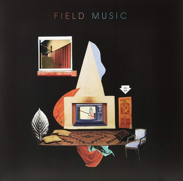 FIELD MUSIC | OPEN HERE - (BLUE VINYL) | VINYL RECORD (LP)