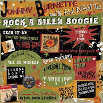 BURNETTE, JOHNNY & THE ROCK N ROLL TRIO | ROCK A BILLY BOOGIE | VINYL RECORD (LP)