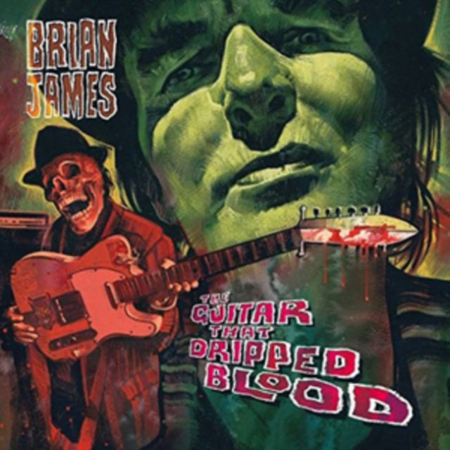 JAMES, BRIAN | GUITAR THAT DRIPPED BLOOD | VINYL RECORD (LP)