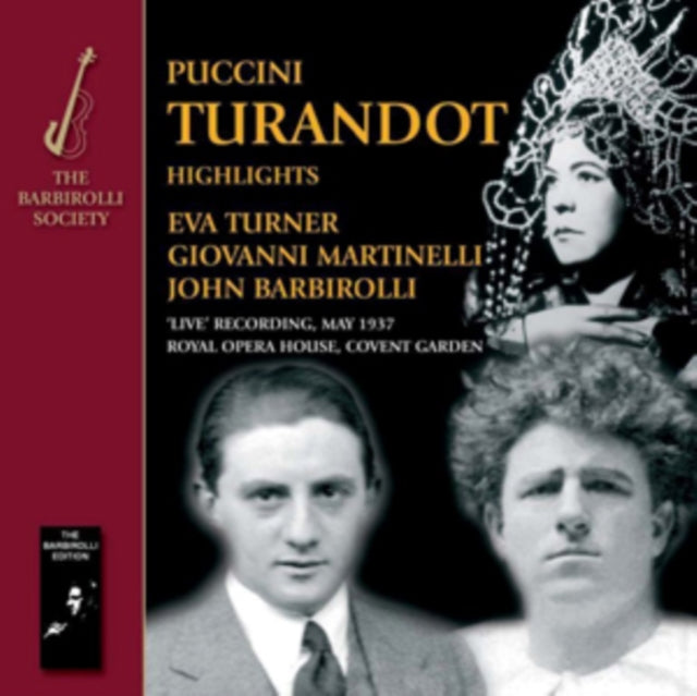 UNKNOWN | PUCCINIVERDIROSSINI TURANDOT OPERA | CD