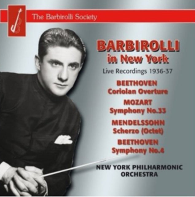 BARBIROLLI, JOHN | BEETHOVEN / MENDELSSOHN / MOZ | CD