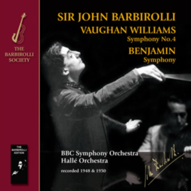 RALPH VAUGHAN WILLIA | VAUGHAN WILLIAMS SYMPHONY NO 4BENJAMIN S | CD