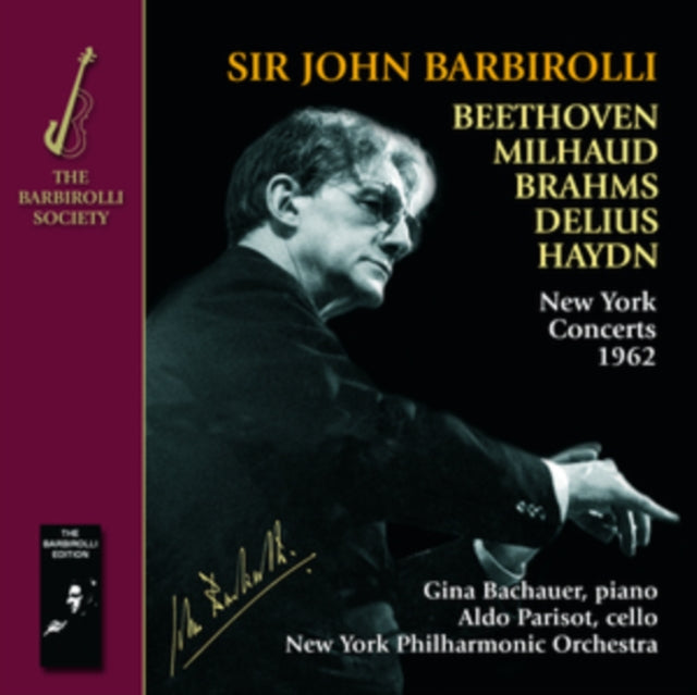 NEW YORK PO; SIR JOH | NEW YORK CONCERTS 1962 BRAHMS BEETHOVEN | CD