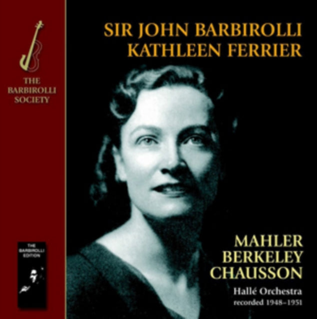 FERRIER, KATHLEEN | MAHLER BERKELEY CHAUSSON KINDERTOTENL | CD