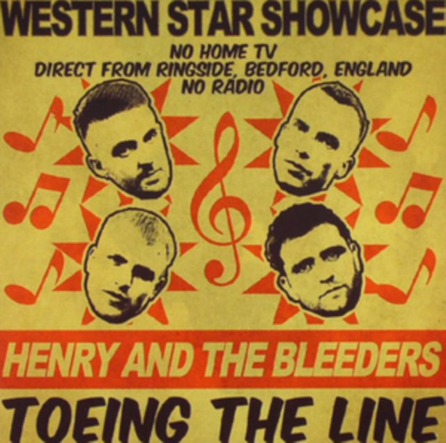 HENRY & THE BLEEDERS | TOEING THE LINE | 7IN VINYL
