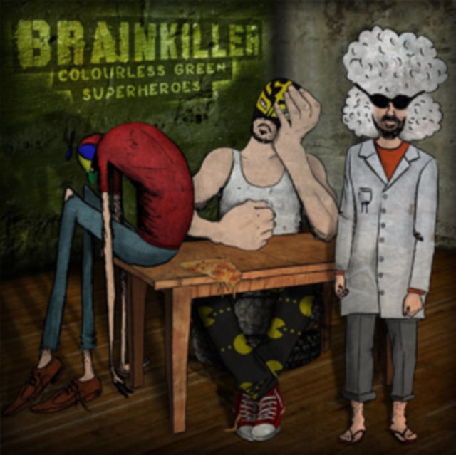 BRAINKILLER | COLOURLESS GREEN SUPERHEROES | VINYL RECORD (LP)