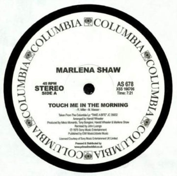 TOUCH ME IN THE MORNING / SHAW BIZ / SUDDENLY IT’S HOW I LIKE TO FEEL | 7IN VINYL