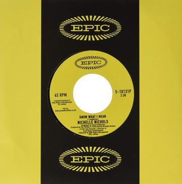 KNOW WHAT I MEAN (STAR TREK ACTRESS) | 7IN VINYL