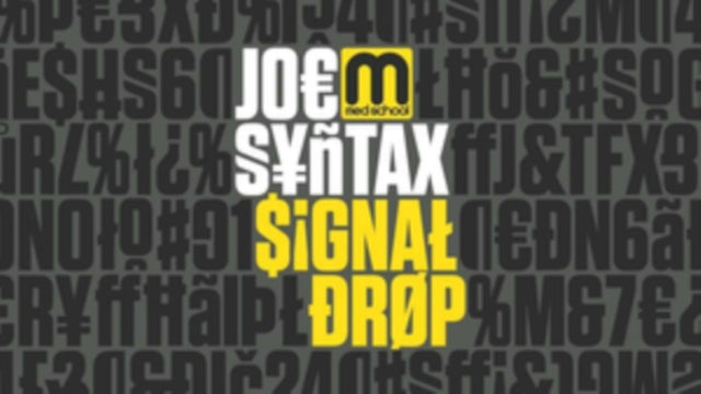 JOE SYNTAX | SIGNAL DROP | 12IN VINYL
