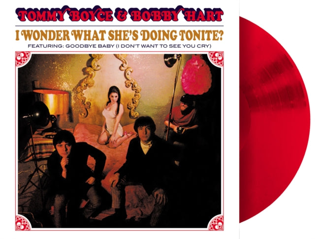 BOYCE & HART | I WONDER WHAT SHE'S DOING TONITE? (COLOURED VINYL) | VINYL RECORD (LP)