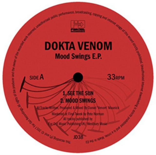 DOKTA VENOM | MOOD SWINGS EP | 12IN VINYL
